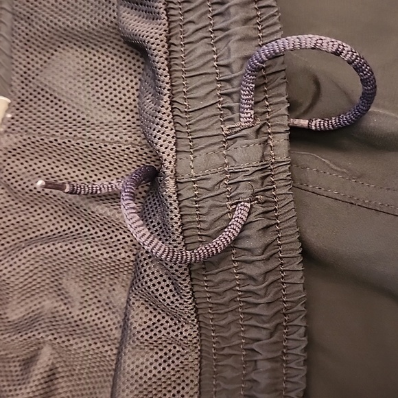 Nike Dark Grey And Burgundy Athletic Pants - Picture 10 of 12